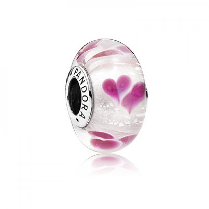 Pandora Jewelry Wild Hearts Murano Charm