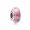 Pandora Jewelry Disney Anna Silver Charm With Pink Fluorescent Murano Glass