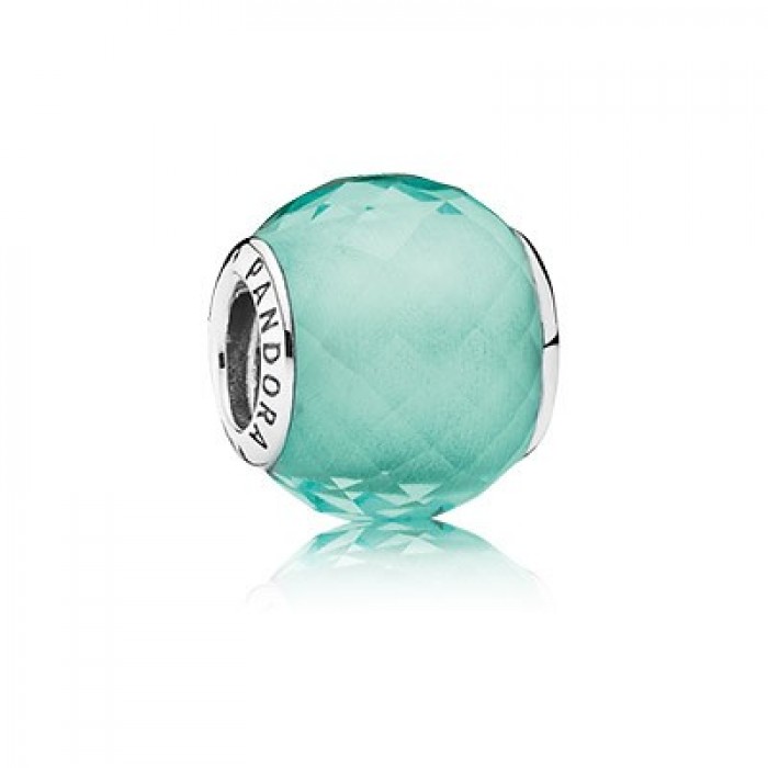 Pandora Jewelry Petite Facets-Synthetic Green Quartz