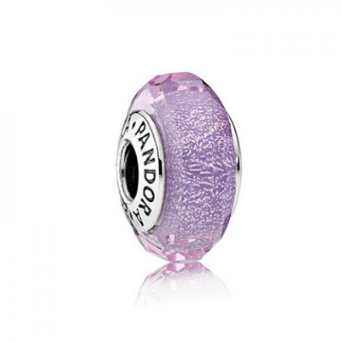 Pandora Jewelry Purple Shimmer Murano Charm