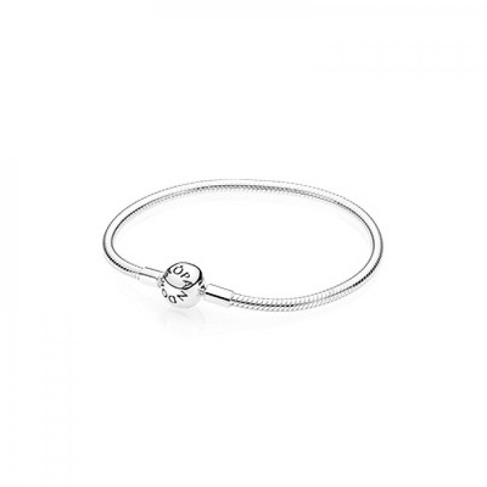 Pandora Jewelry Moments Smooth Silver Clasp Bracelet