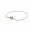 Pandora Jewelry ESSENCE COLLECTION Silver Bracelet With 14k Clasp