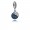 Pandora Jewelry Moon & Star-Midnight Blue Crystal & Clear Cz