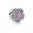 Pandora Jewelry Primrose Pave Silver Charm With Pink And Purple Cubic Zirconia