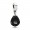 Pandora Jewelry Faceted Beauty-Black Murano Glass Charm