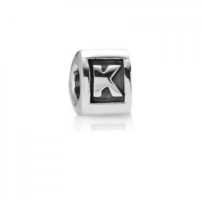 Pandora Jewelry Alphabet Charm K Silver