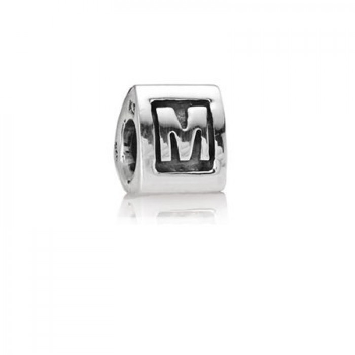 Pandora Jewelry Alphabet Charm M Silver