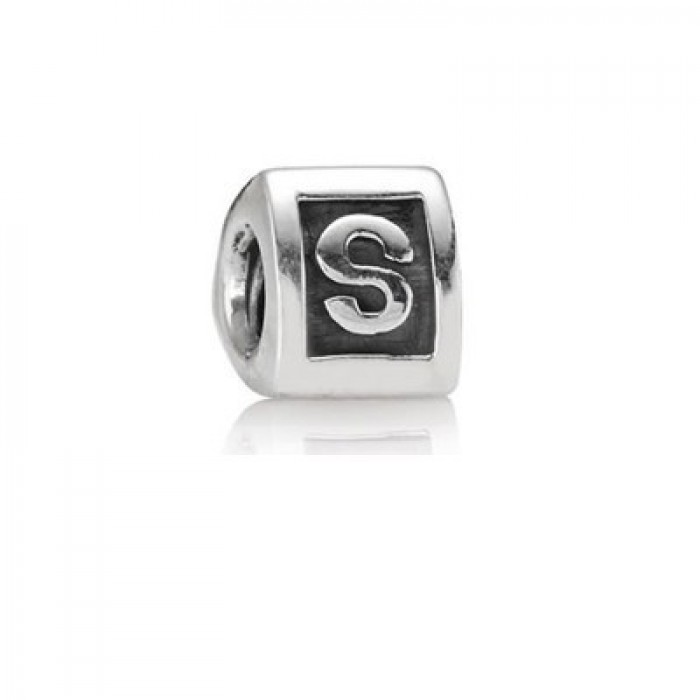 Pandora Jewelry Alphabet Charm S Silver