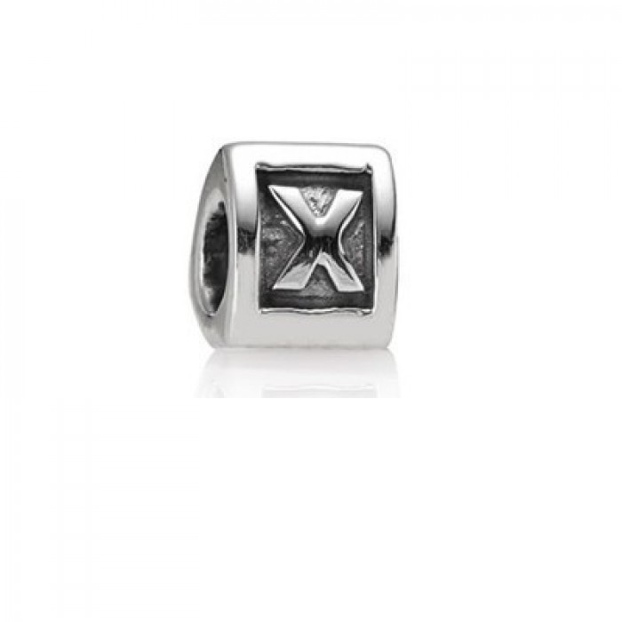 Pandora Jewelry Alphabet Charm X Silver