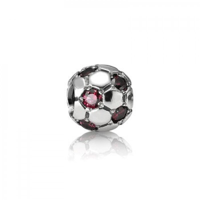 Pandora Jewelry Ruby Football Charm