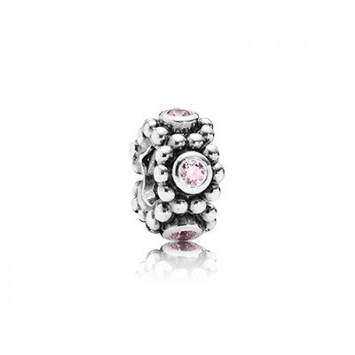 Pandora Jewelry Her Majesty With Pink CZ Spacer