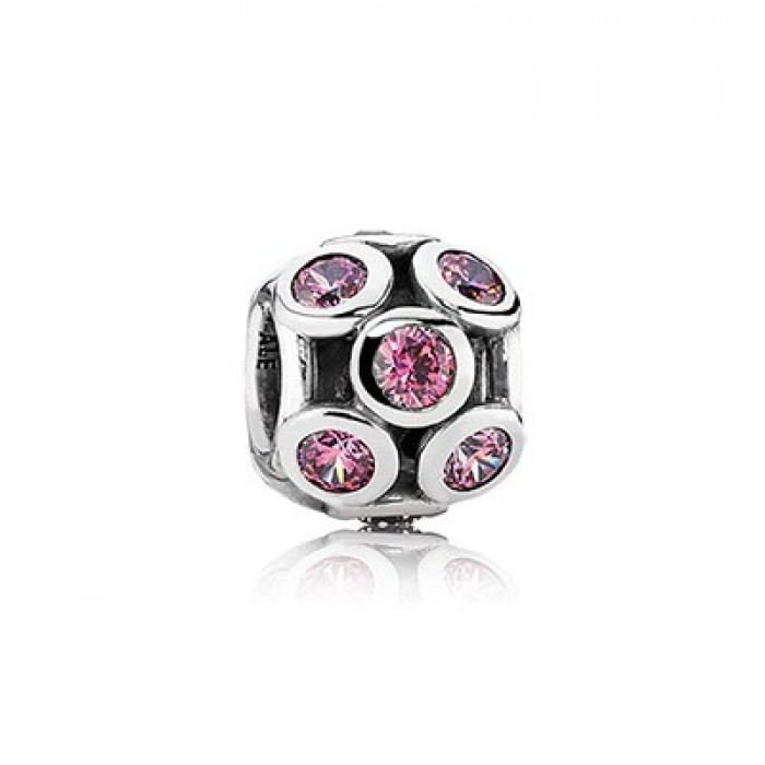 Pandora Jewelry Whimsical Lights With Pink CZ Charm