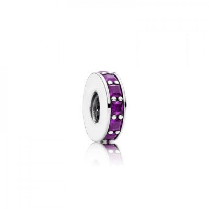 Pandora Jewelry Eternity With Royal Purple Crystal Spacer