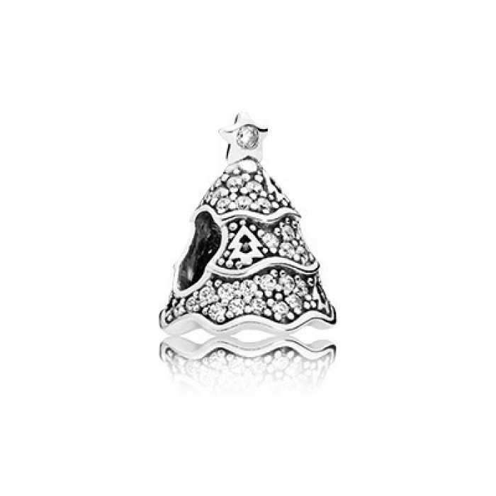 Pandora Jewelry Twinkling Christmas Tree With Clear CZ Charm