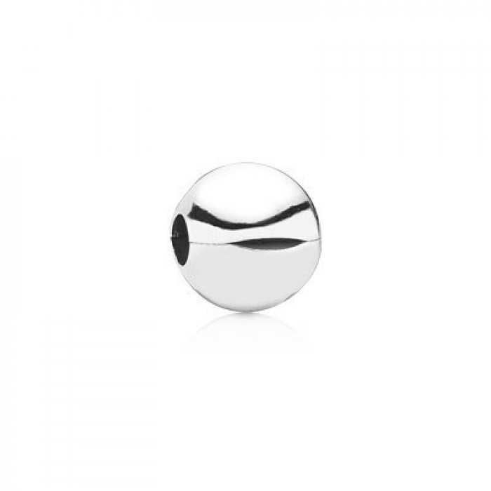 Pandora Jewelry Clip Charm White Oval