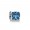 Pandora Jewelry Enamel Charms 4-Petal Flower Blue