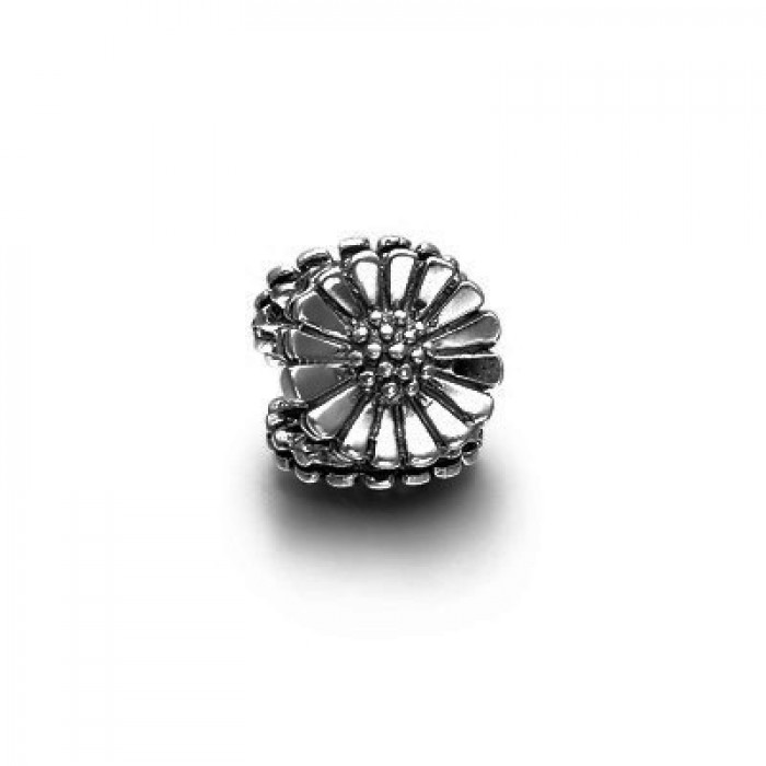 Pandora Jewelry Flower Beads Charms Sterling Silver