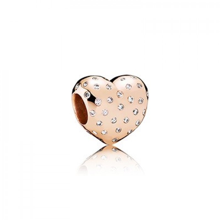 Pandora Jewelry Jewelry Sparkling Heart Charm
