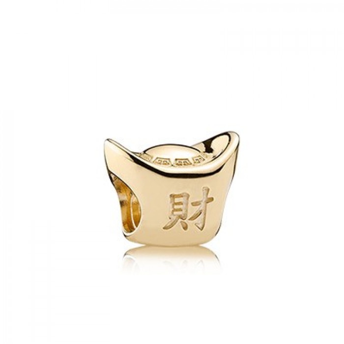 Pandora Jewelry Ingot Gold Charm