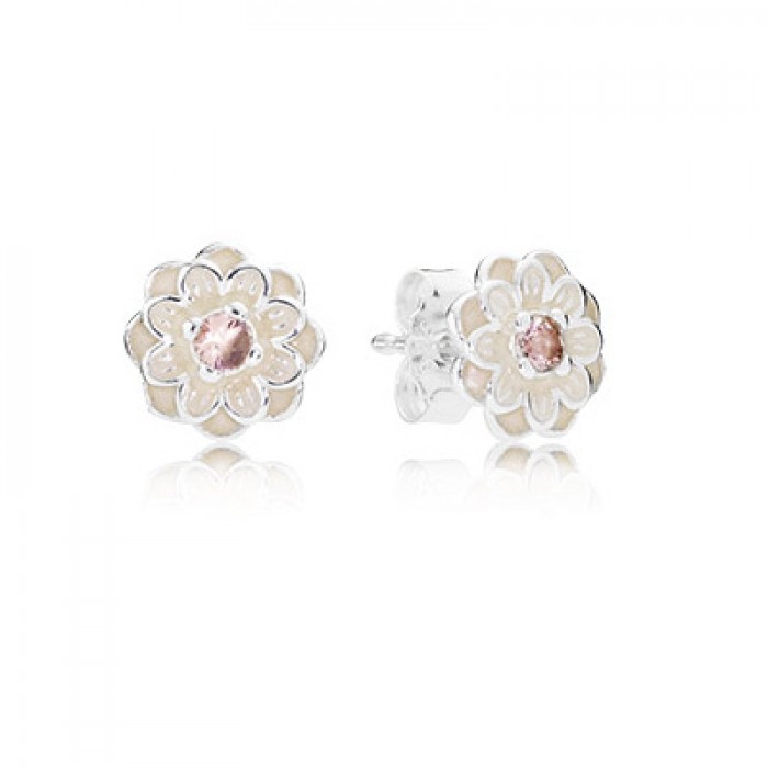 Pandora Jewelry Blooming Dahlia Stud Earrings