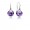 Pandora Jewelry Earrings Morning Dew-Purple Cz