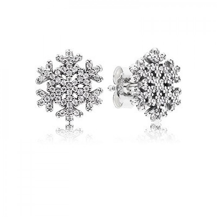 Pandora Jewelry Snowflake Earrings
