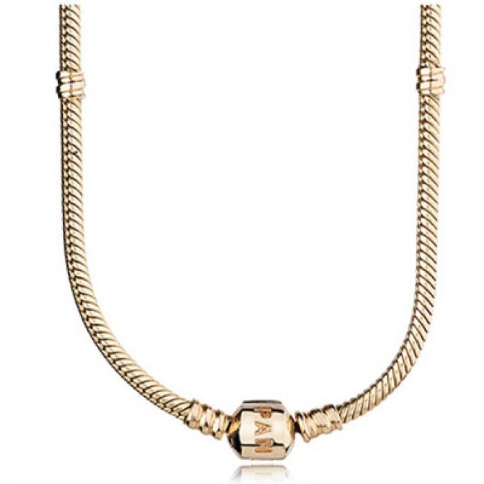 Pandora Jewelry Gold Collier-P-Lock
