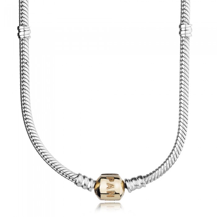 Pandora Jewelry Silver Collier-14K Lock