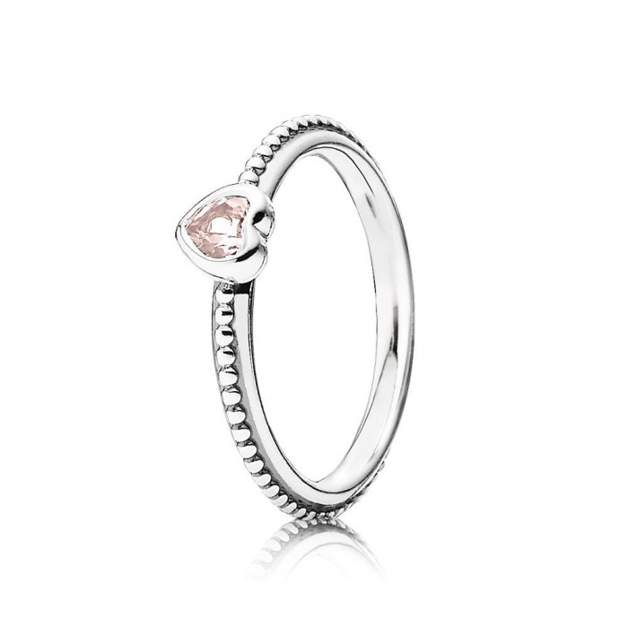 Pandora Jewelry One Love-Lotus Synthetic Corundum Ring