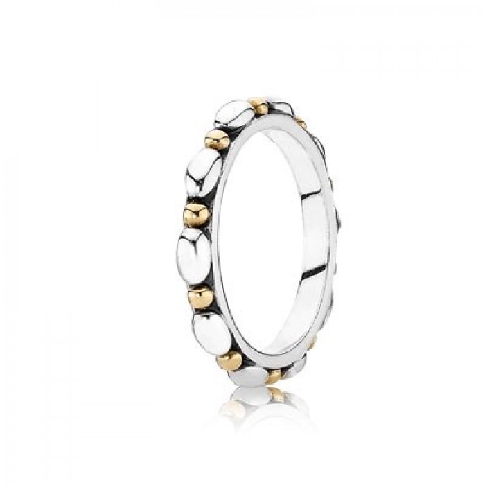 Pandora Jewelry Opposites Attract With 14K Stackable Ring