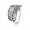 Pandora Jewelry Light As A Feather Pave Stackable Ring