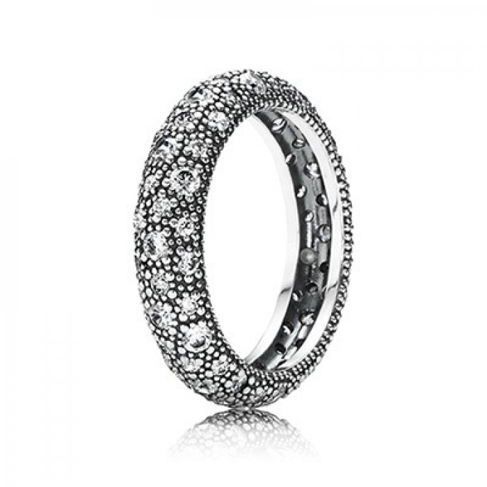 Pandora Jewelry Cosmic Stars With Clear CZ Ring
