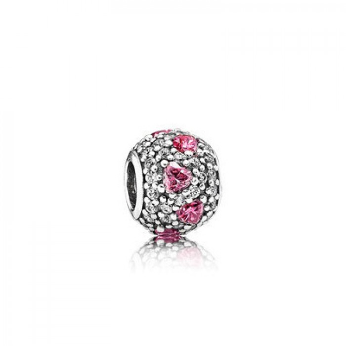 Pandora Jewelry Jewelry Shimmering Heart Charm 791249CZS