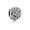 Pandora Jewelry Daisy Silver Charm With Cubic Zirconia